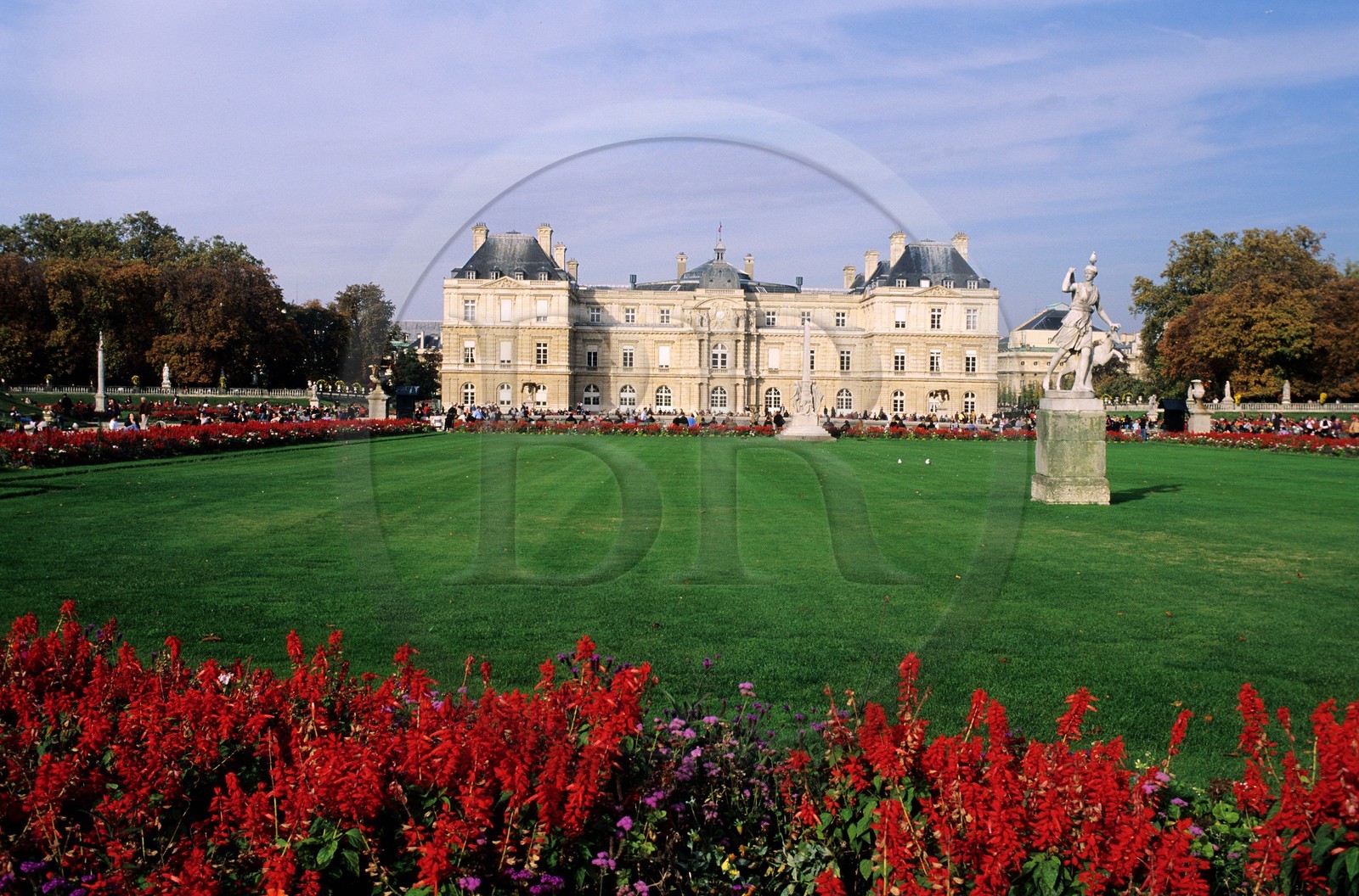 France, Paris, jardin du Luxembourg, Senate