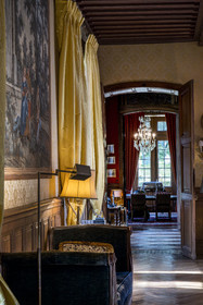 France, Vendée (85), Sèvremont, le chateau de la Flocellière, gite et chambre d'hotes