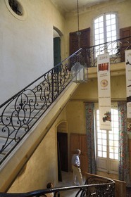 France, Bouches-du-Rhône (13), Arles, l’hotel particulier de Vernon (XVIIIe siècle) propriété de la famille Dervieux depuis quatre générations