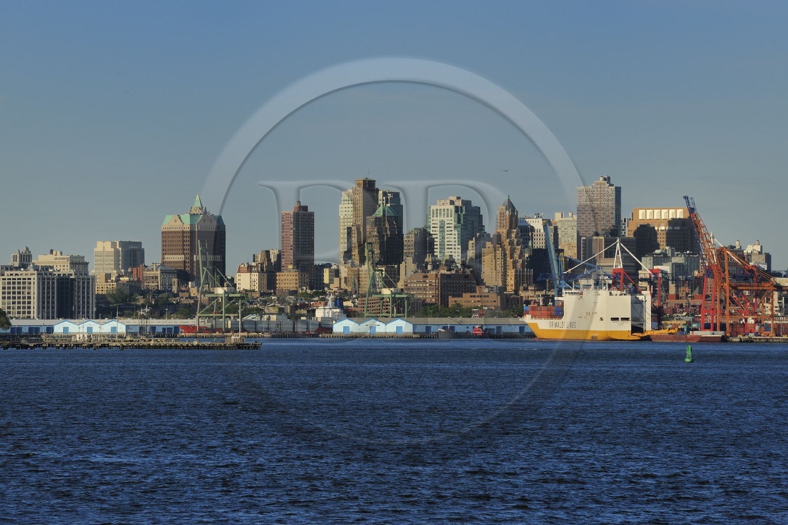 Etats-Unis, New York, Brooklyn et son port au premier plan