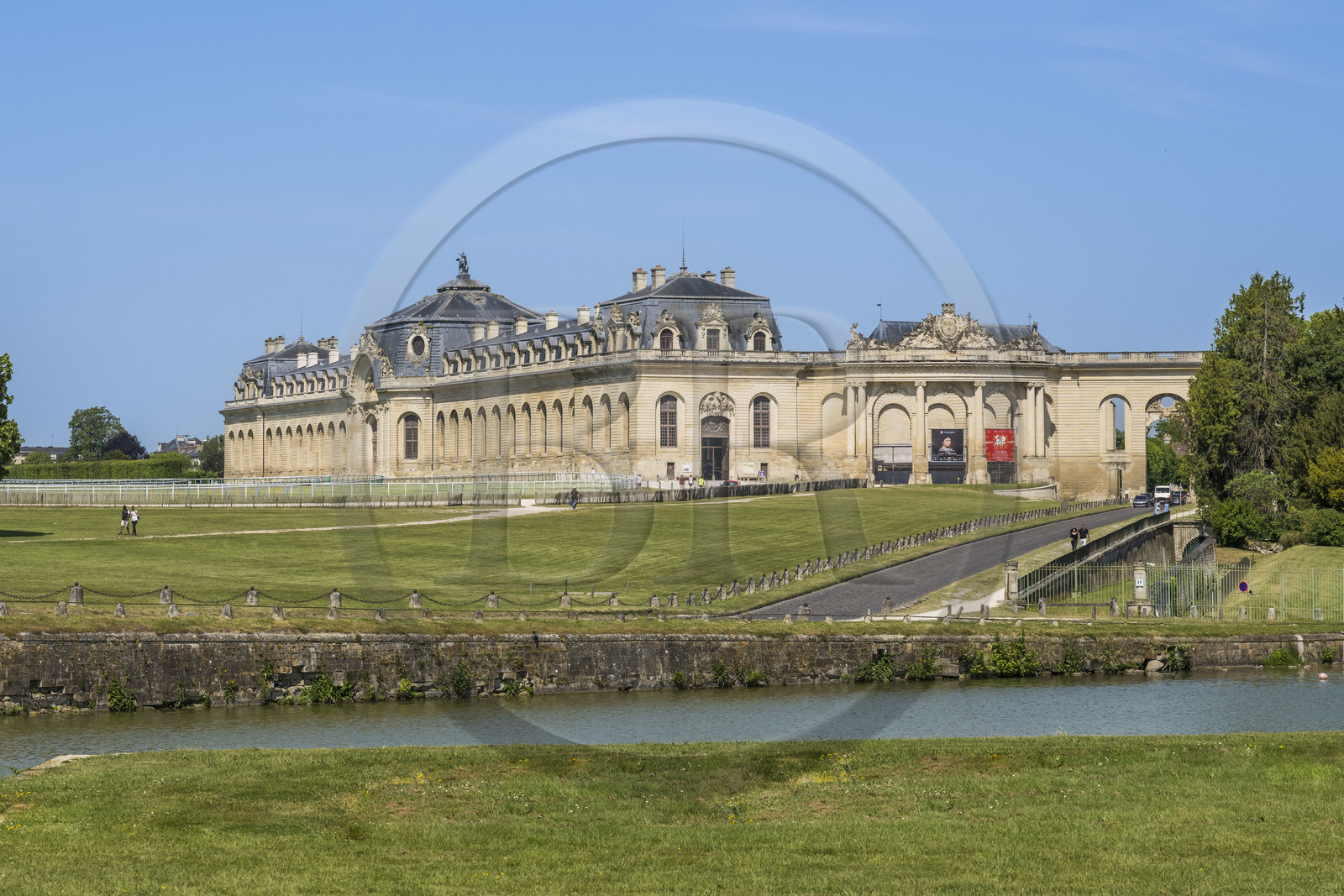 France, Oise (60), Chantilly, le chateau de Chantilly, les Grandes Ecuries