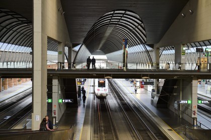 Espagne, Andalousie, Séville, Gare de Séville-Santa Justa