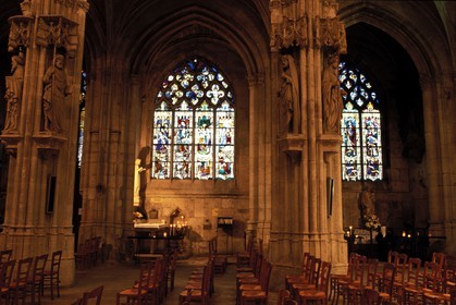France, Eure (27), Vernon, église collégiale Notre-Dame