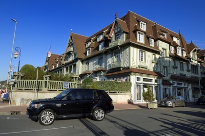 France, Calvados (14), Pays d'Auge, Deauville, l'Hotel Normandy Barriere