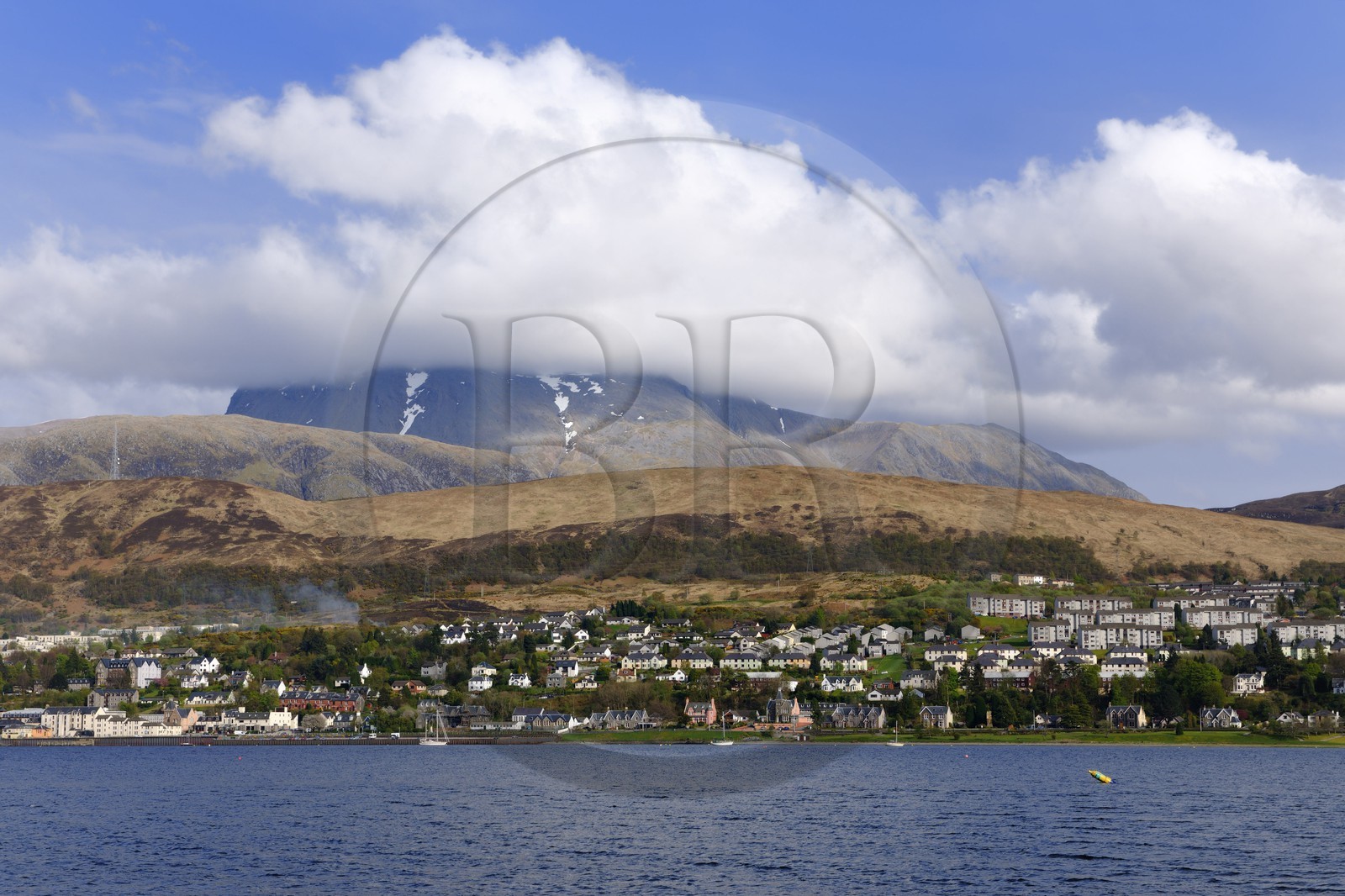Royaume-Uni, Ecosse, région des Highlands, Fort William au pied du Ben Nevis au bord du Loch Linnhe