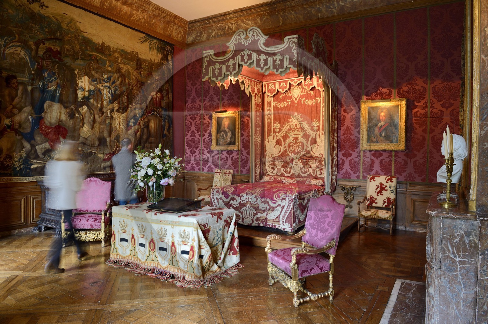 France, Meurthe-et-Moselle (54), pays du Saintois, chateau des Beauvau-Craon dit chateau d'Haroué