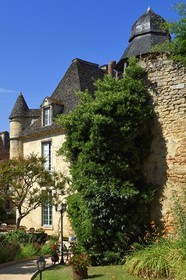 France, Dordogne (24), Périgord Noir, vallée de la Dordogne, Sarlat-la-Canéda, Le présidial où s'exercait la justice royale, haut lieu de la magistrature royale, aujourd'hui le restaurant Présidial