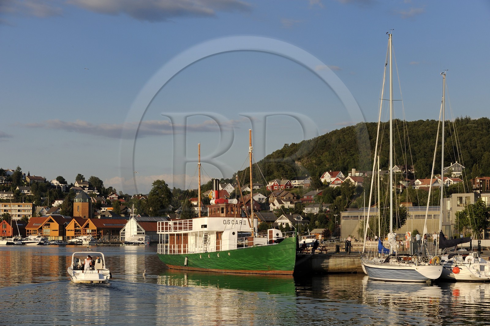 Norway, Rogaland County, Sandnes, harbour