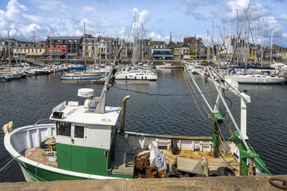 France, Cotes d'Armor, Paimpol, fishing harbour