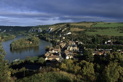 France, Eure (27), boucles de la Seine aux Andelys