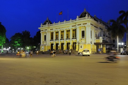 Vietnam, Hanoï, l'opéra de 1911
