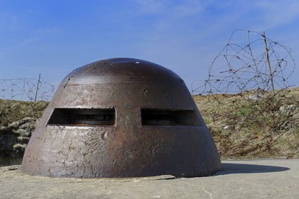France, Meuse, Douaumont, Douaumont Fort, centerpiece of the defense around Verdun, which was taken by the Germans in 1916 and then taken by the colonial troops of Morocco the same year, observatory