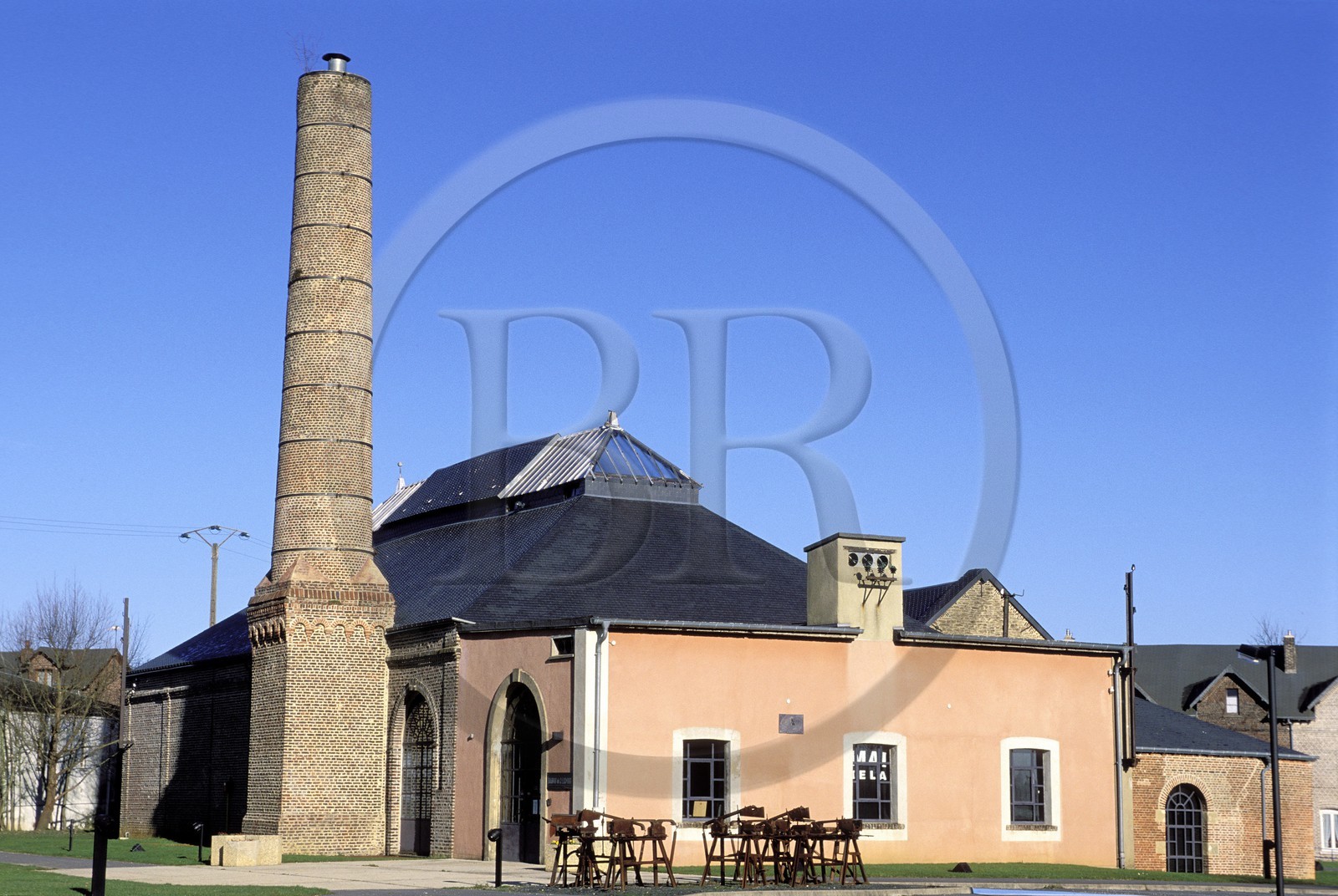 France, Ardennes (08), Rimogne, la maison de l'ardoise