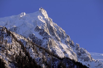 France, Haute Savoie, Chamonix, (Mont Blanc), Aiguille du Midi (needle)