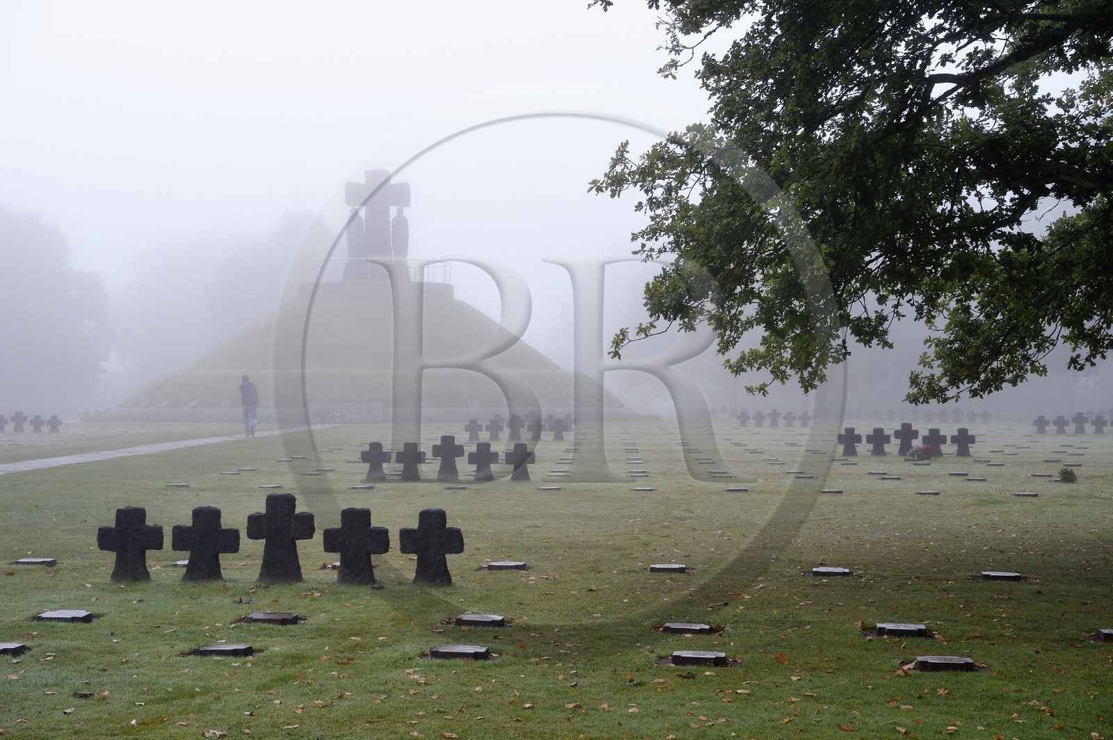 France, Calvados, La Cambe, German military cemetery of the second world war