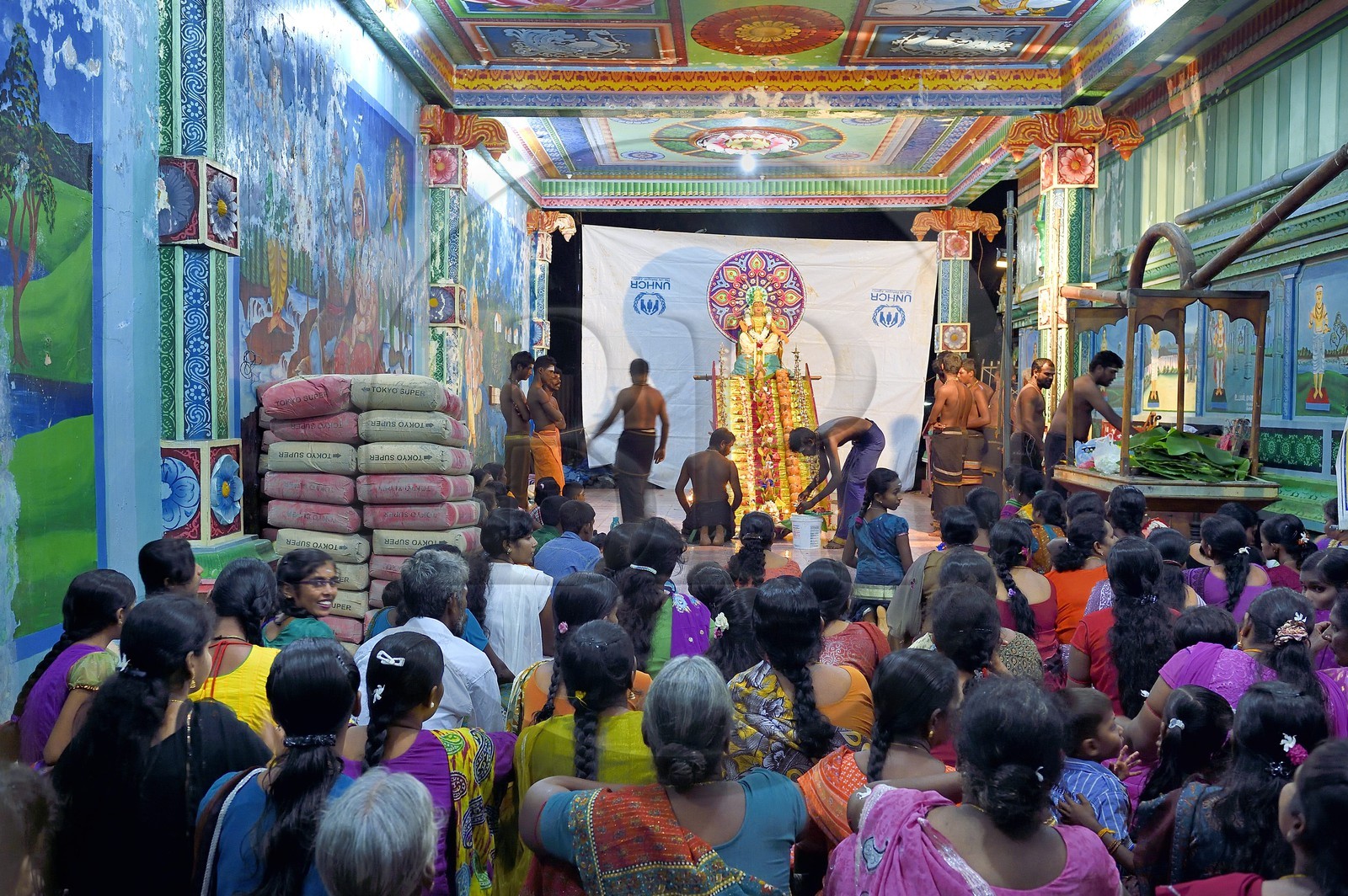 Sri Lanka, Eastern Province, Trincomalee, hindu Temple in Main Street