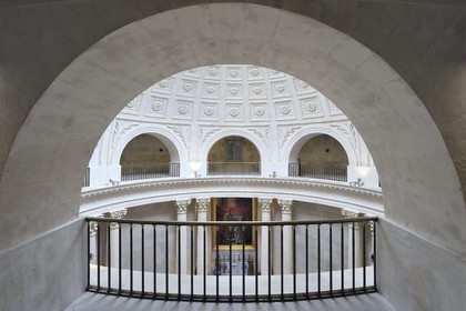 France, Var (83), région de Toulon, Saint-Mandrier-sur-Mer, Pole Ecoles Méditerranée (PEM) de la Marine, la chapelle Saint-Louis dite des bagnards ou encore des mécaniciens