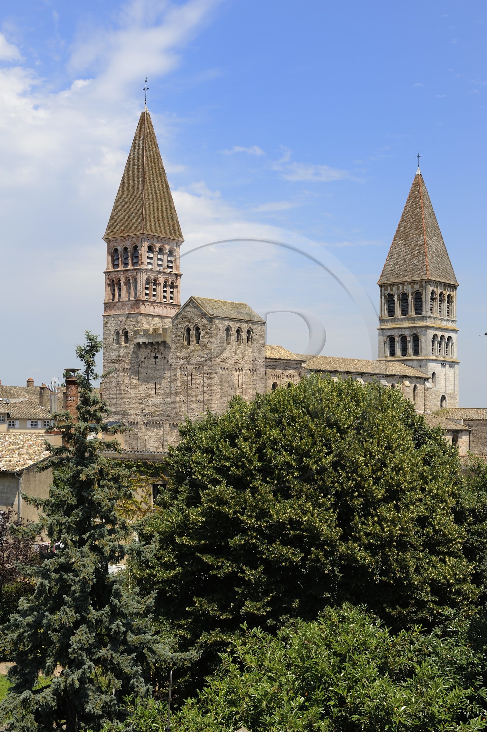 France, Saône et Loire (71), abbaye de Tournus
