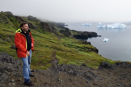 Groenland, cote ouest, Ile de Disko, Qeqertarsuaq