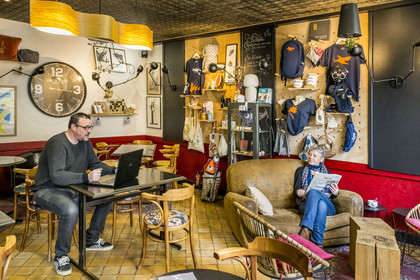 France, Côtes-d'Armor (22), Tréguier, hôtel Saint-Yves et son propriétaire Cyril Raoux