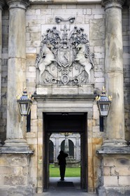 Royaume-Uni, Ecosse, Edimbourg, le palais royal de Holyrood