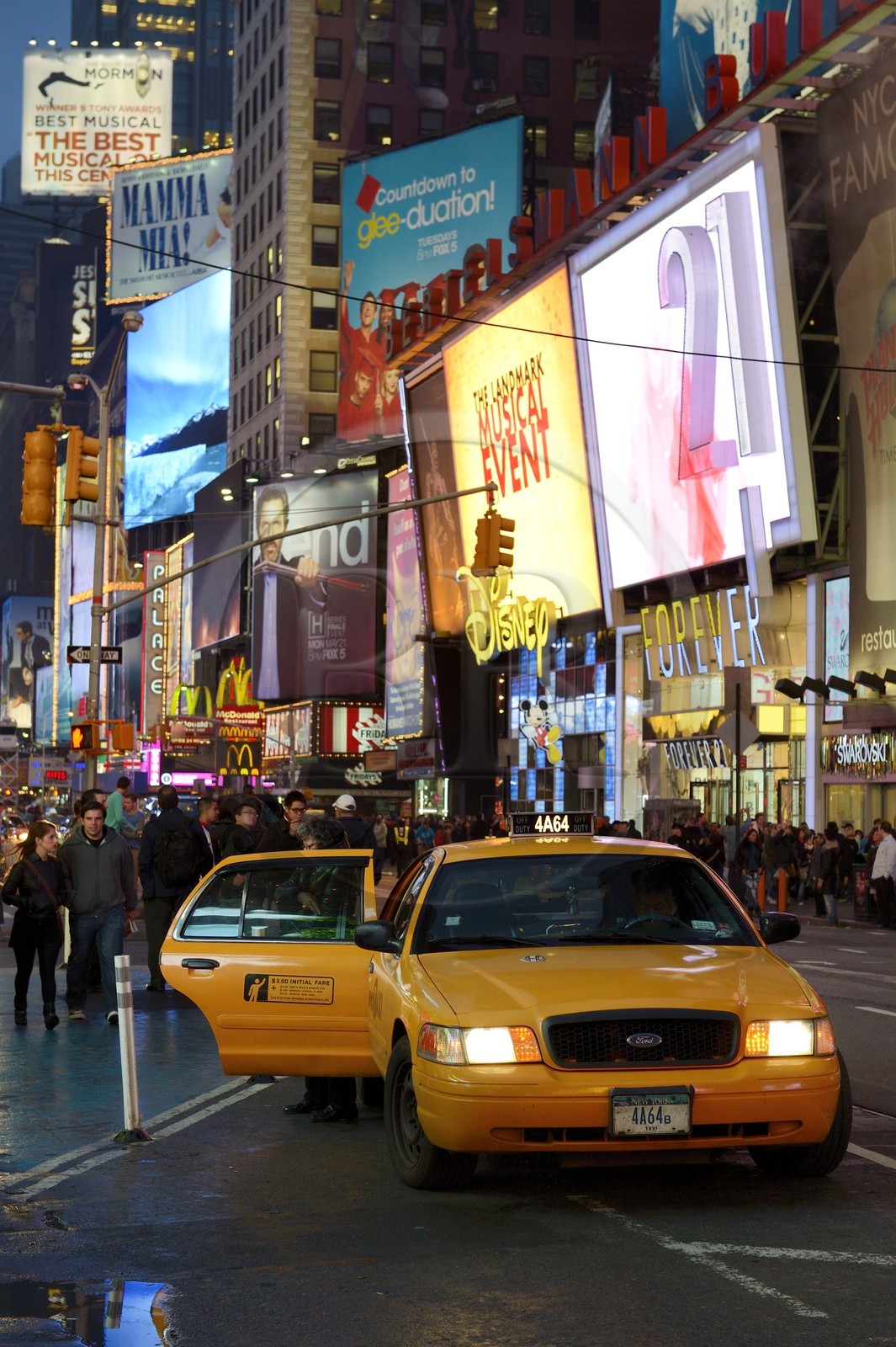 Etats-Unis, New York, Manhattan, Midtown, Times Square