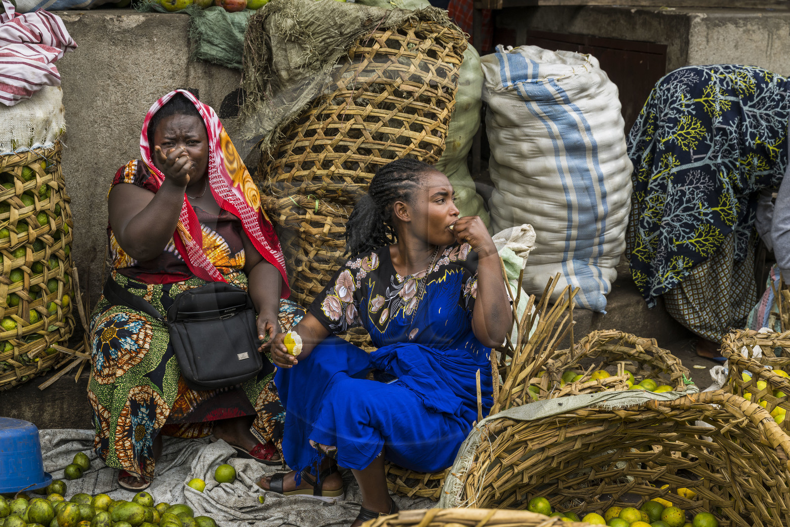 Rwanda, Province du Nord, Musanze (anciennement nommée Ruhengeri), le marché central