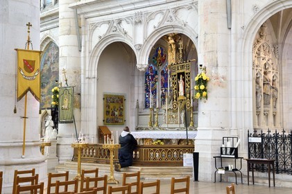 France, Meurthe-et-Moselle, Saint Nicolasde Port, Basilica of Saint Nicolas, Saint Nicolas chapel with his representation