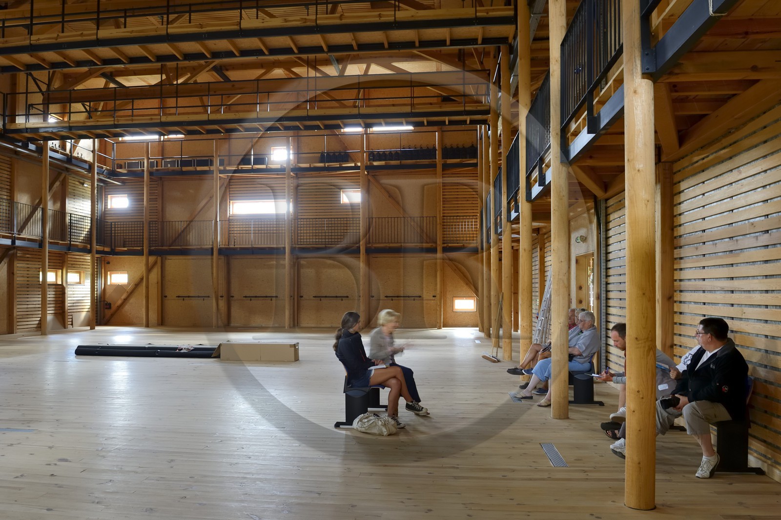 France, Haute Corse, Balagne, the Giussani, Pioggiola, the cultural space (theater, dance, reading, circus) of Stazzona (Forge) welcomes the Aria, the association of actor Robin Renucci