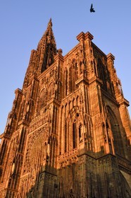 France, Bas Rhin, Strasbourg, old town listed as World Heritage by UNESCO, the Notre Dame Cathedral