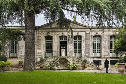 France, Herault, Montpellier, historic center called the Ecusson, The Hotel Haguenot, private mansion called Montpellier Folie from the second half of the 18th century, designed by architect Jean Antoine Giral