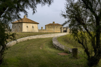 France, Charente Maritime, Saint Nazaire sur Charente, Fort Lupin on Charente River banks built by Vauban