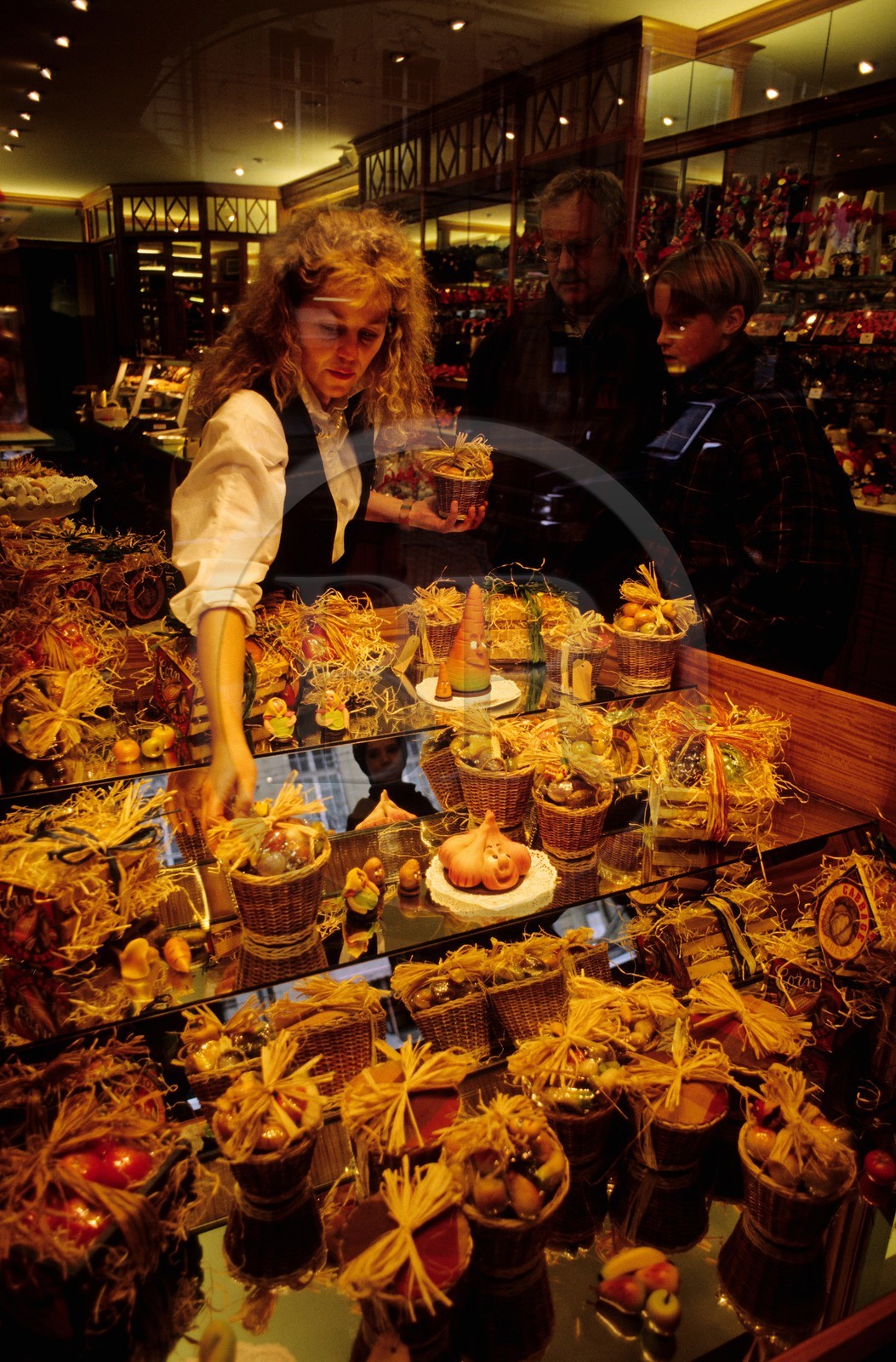 Suisse, Berne, marché de l'oignon qui a lieu une fois par an