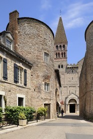 France, Saône et Loire (71), abbaye de Tournus