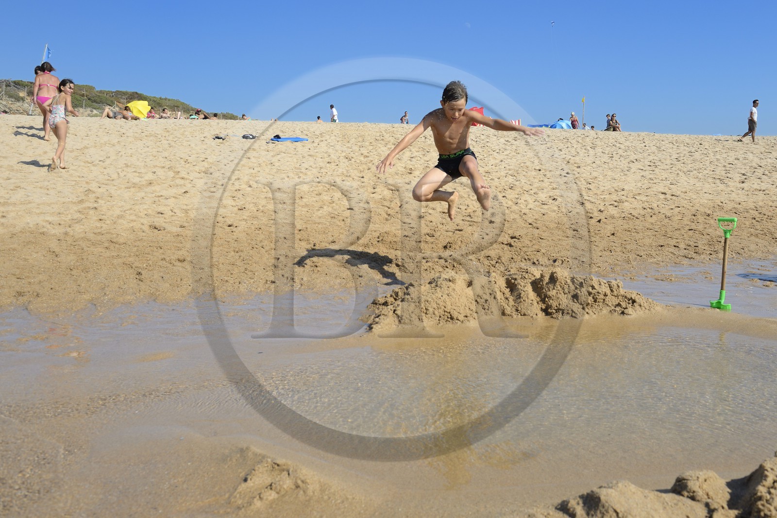 Portugal, région de Lisbonne, Cascais, plage de Guincho sur la côte d'Estoril