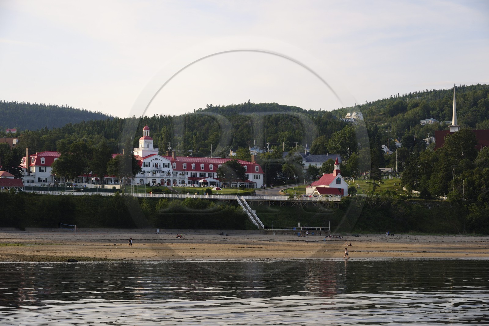 Canada, Quebec Province, Manicouagan Region, Tadoussac, Grand Hotel (1866)