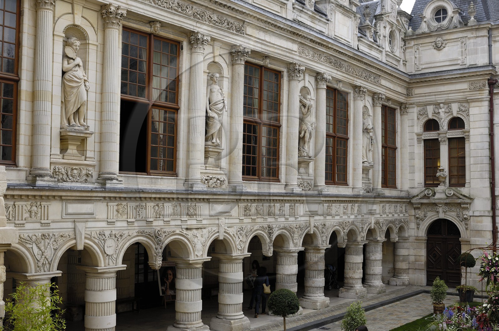 France, Charente-Maritime (17), La Rochelle, l'Hôtel de Ville