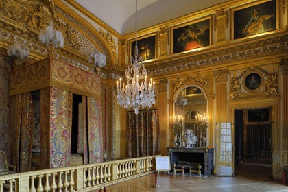 France, Yvelines, Chateau de Versailles, listed as World Heritage by UNESCO, the King's Apartments, the King's room