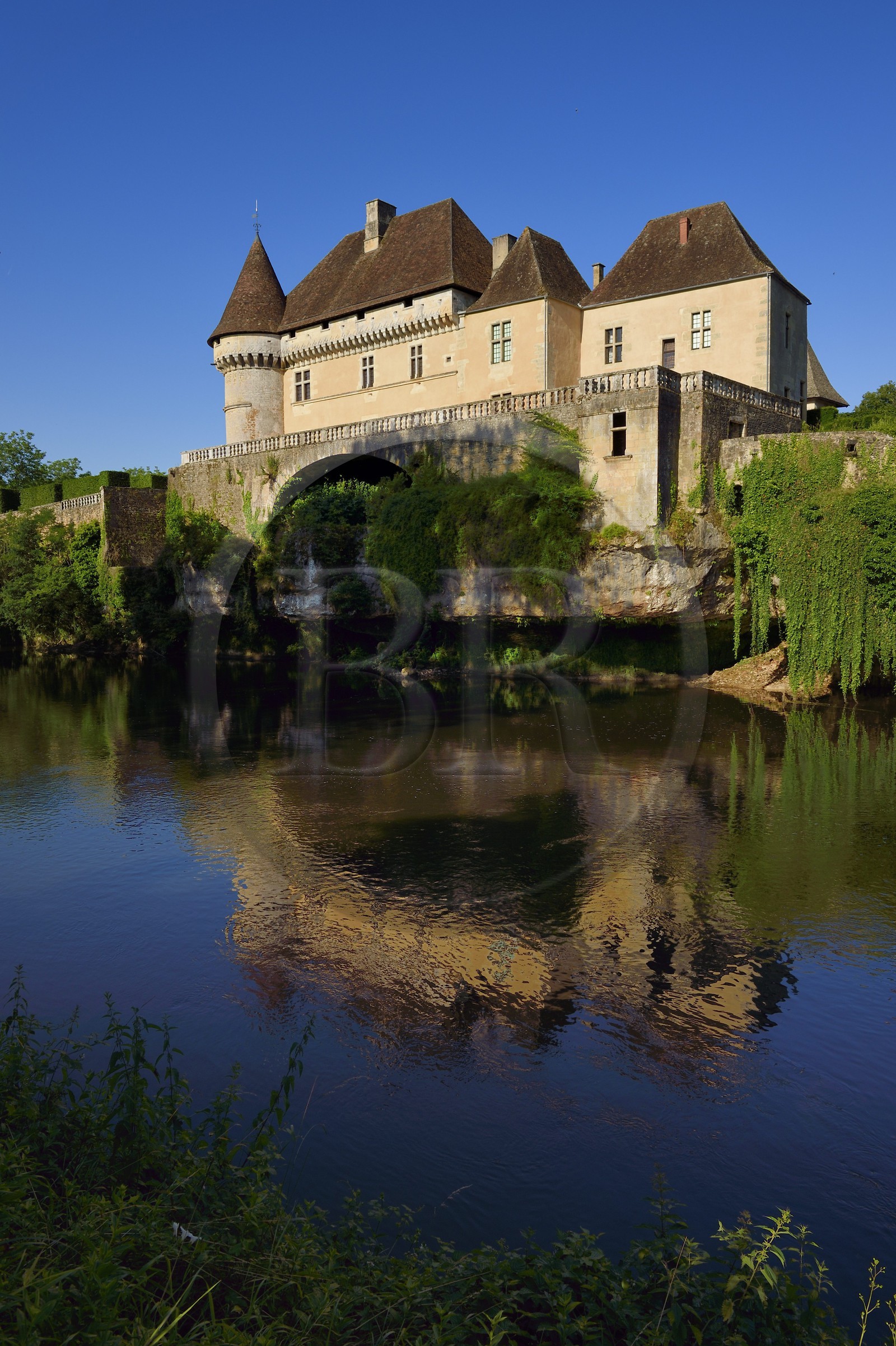 France, Dordogne (24), Périgord Noir, vallée de la Vézère, Thonac, Chateau de Losse