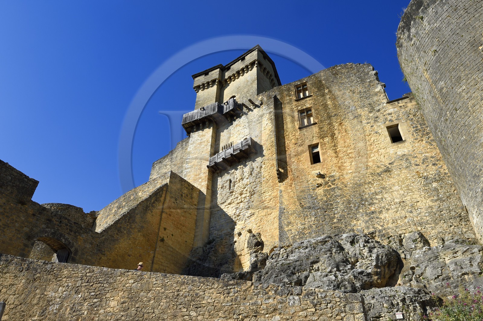 France, Dordogne (24), Périgord Noir, vallée de la Dordogne, Castelnaud-la-Chapelle labellisé Les Plus Beaux Villages de France, le château de Castelnaud-la-Chapelle