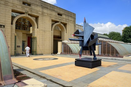 Afrique du Sud, province de Gauteng, Johannesburg, CBD (Central Business District), le Johannesburg Art Gallery