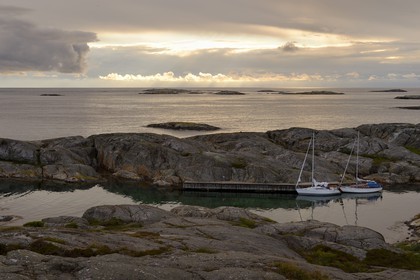 Suède, Västra Götaland, Väderöarna (iles météo) au large de Fjällbacka