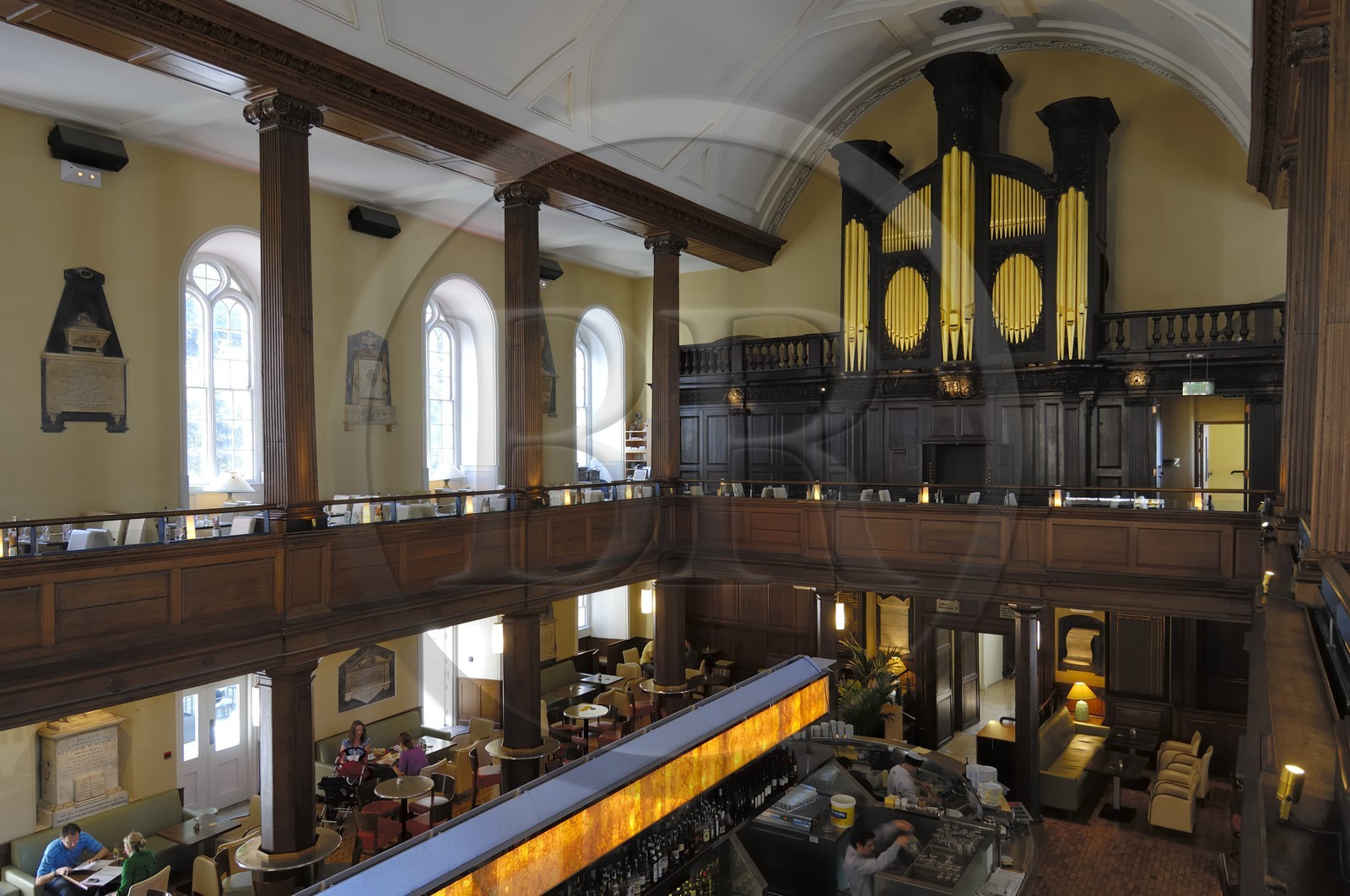 Republic of Ireland, County Dublin, Dublin, John M. Keating Bar, restaurant in former Saint Mary 's church
