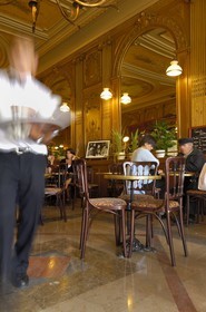 France, Charente-Maritime (17), La Rochelle, le Café de la Paix du 19ème s. place de Verdun