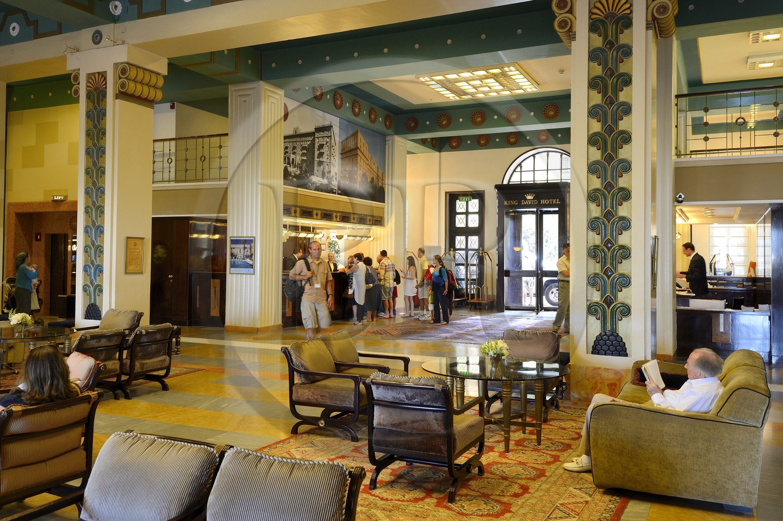 Israel, Jerusalem, King David Hotel Israel, Jerusalem, King David Hotel