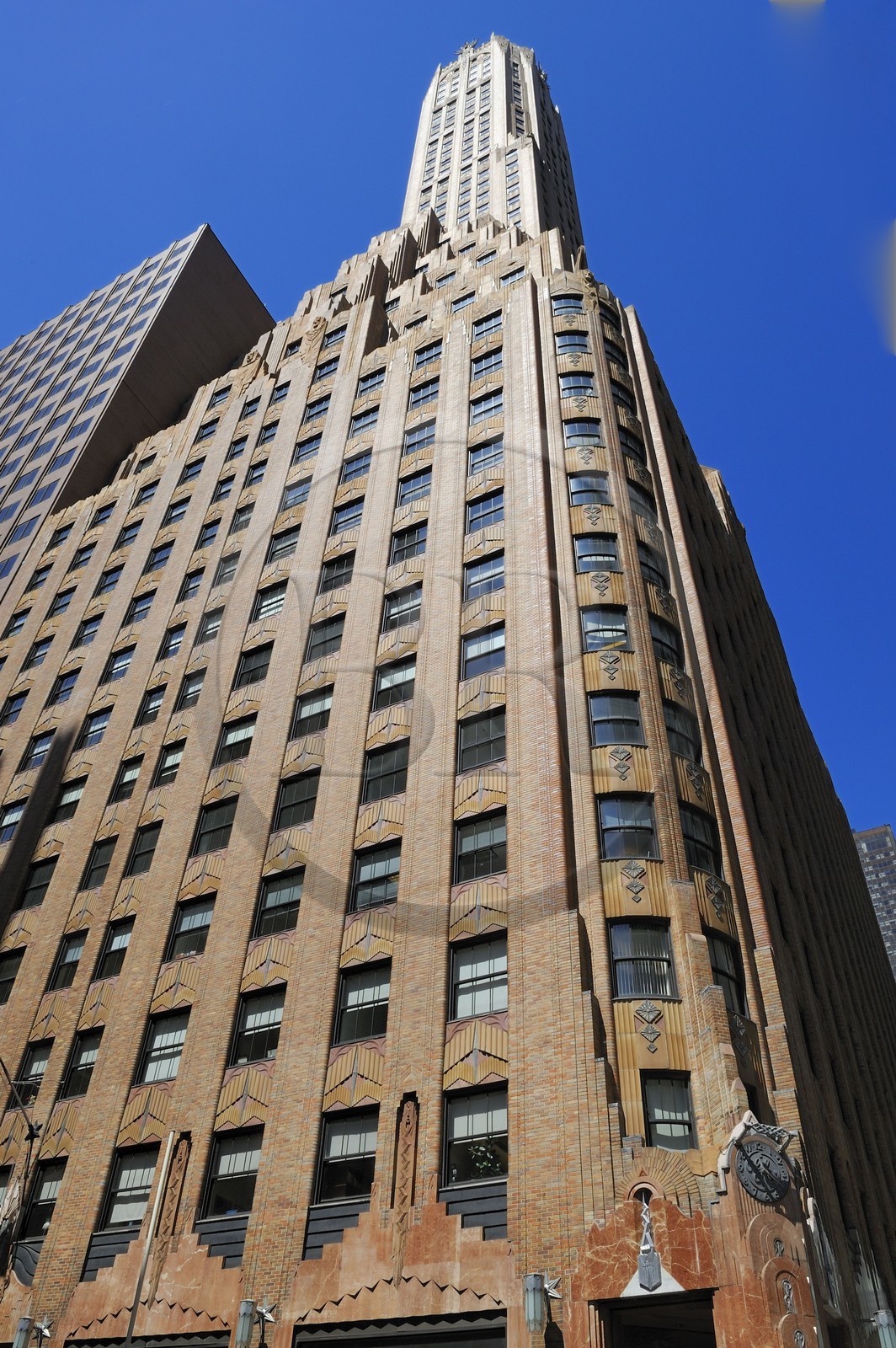 Etats-Unis, New York, Manhattan, Midtown, 51st Street et Lexington Avenue, le Building General Electric