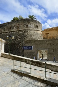 France, Haute-Corse (2B), Bastia, la Citadelle quartier de Terra-Nova, l'ancien palais des gouverneurs génois qui héberge le Musée d'Histoire de Bastia