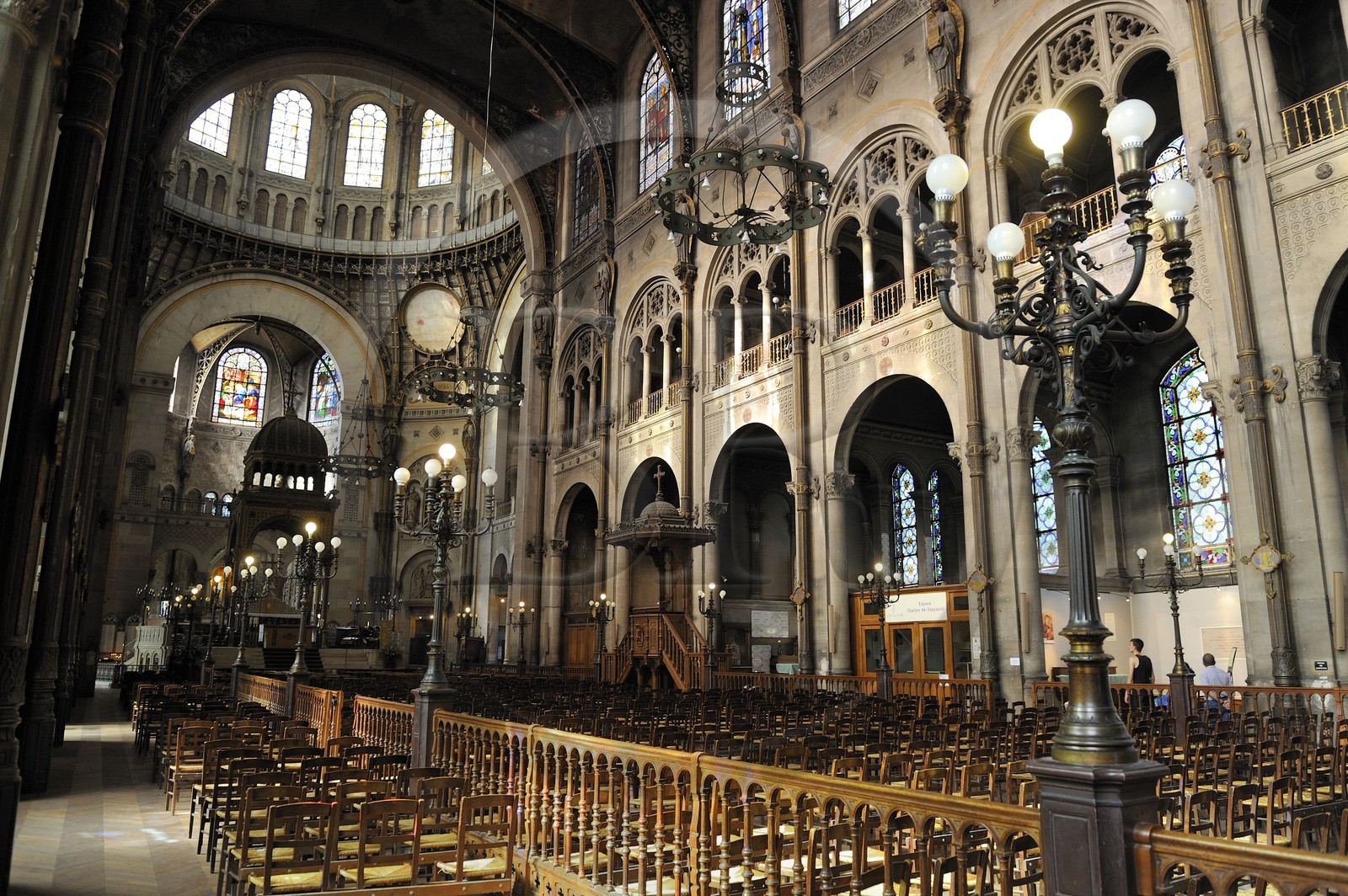 France, Paris (75), l'église Saint Augustin