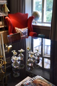 Sweden, Stockholm, Hotel Ett Hem, the living room