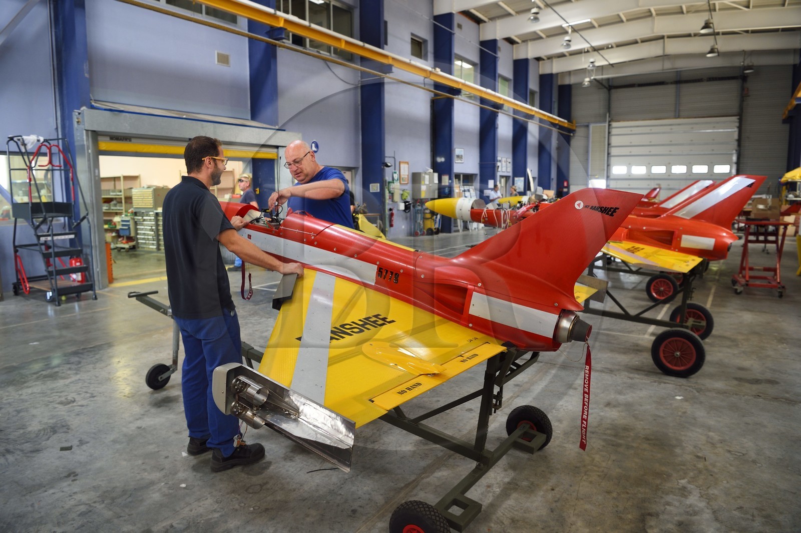 France, Var, Iles d'Hyeres, Parc national de Port Cros (National park of Port Cros), Le Levant island, military zone, Leonardo Mirach target which simulates missiles or aircraft